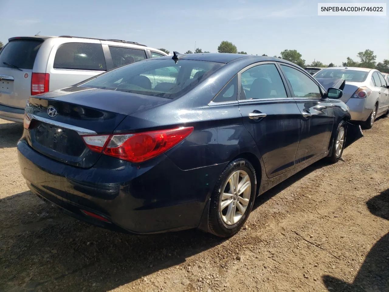 2013 Hyundai Sonata Gls VIN: 5NPEB4AC0DH746022 Lot: 68676174