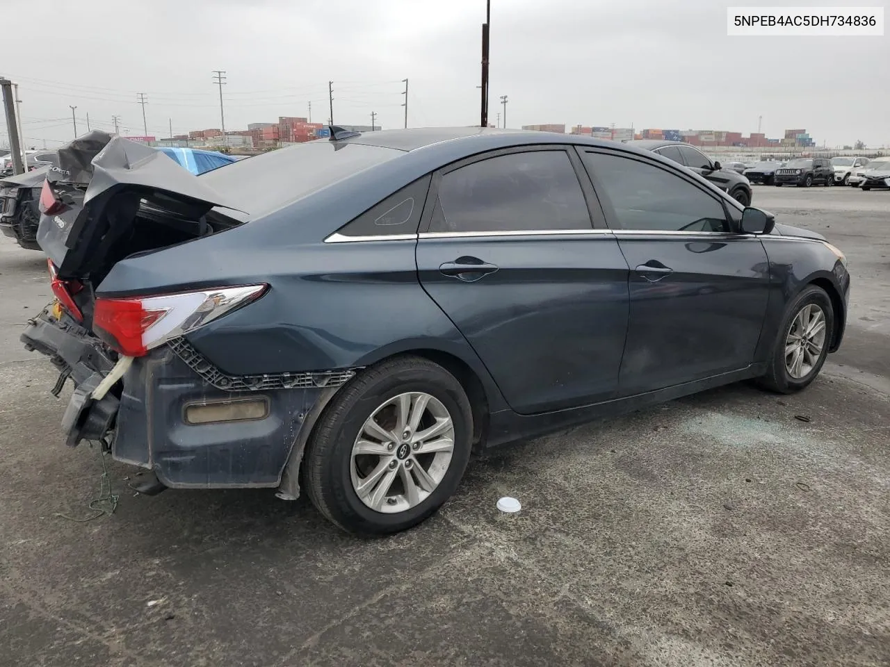 2013 Hyundai Sonata Gls VIN: 5NPEB4AC5DH734836 Lot: 68701044