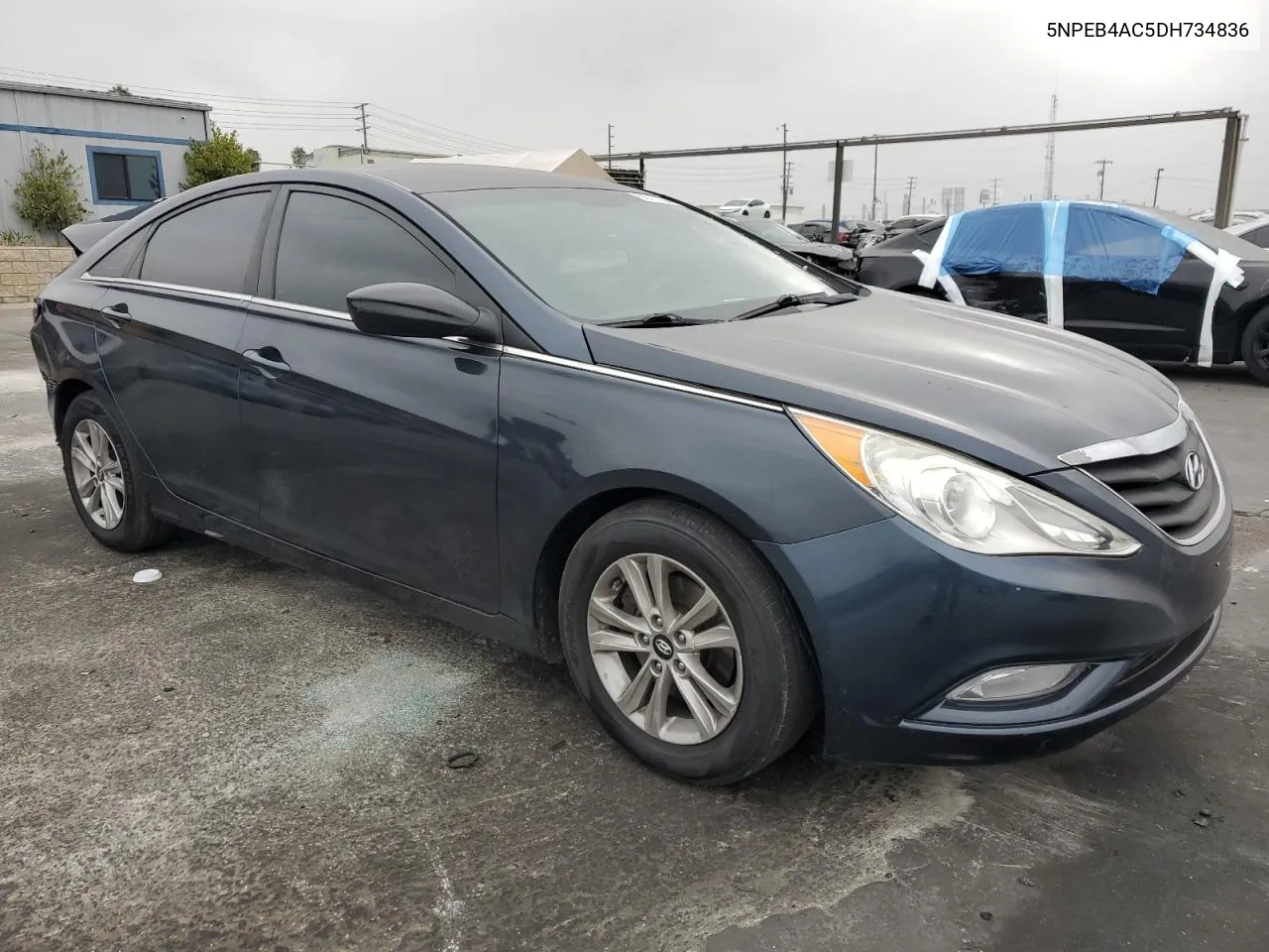 2013 Hyundai Sonata Gls VIN: 5NPEB4AC5DH734836 Lot: 68701044