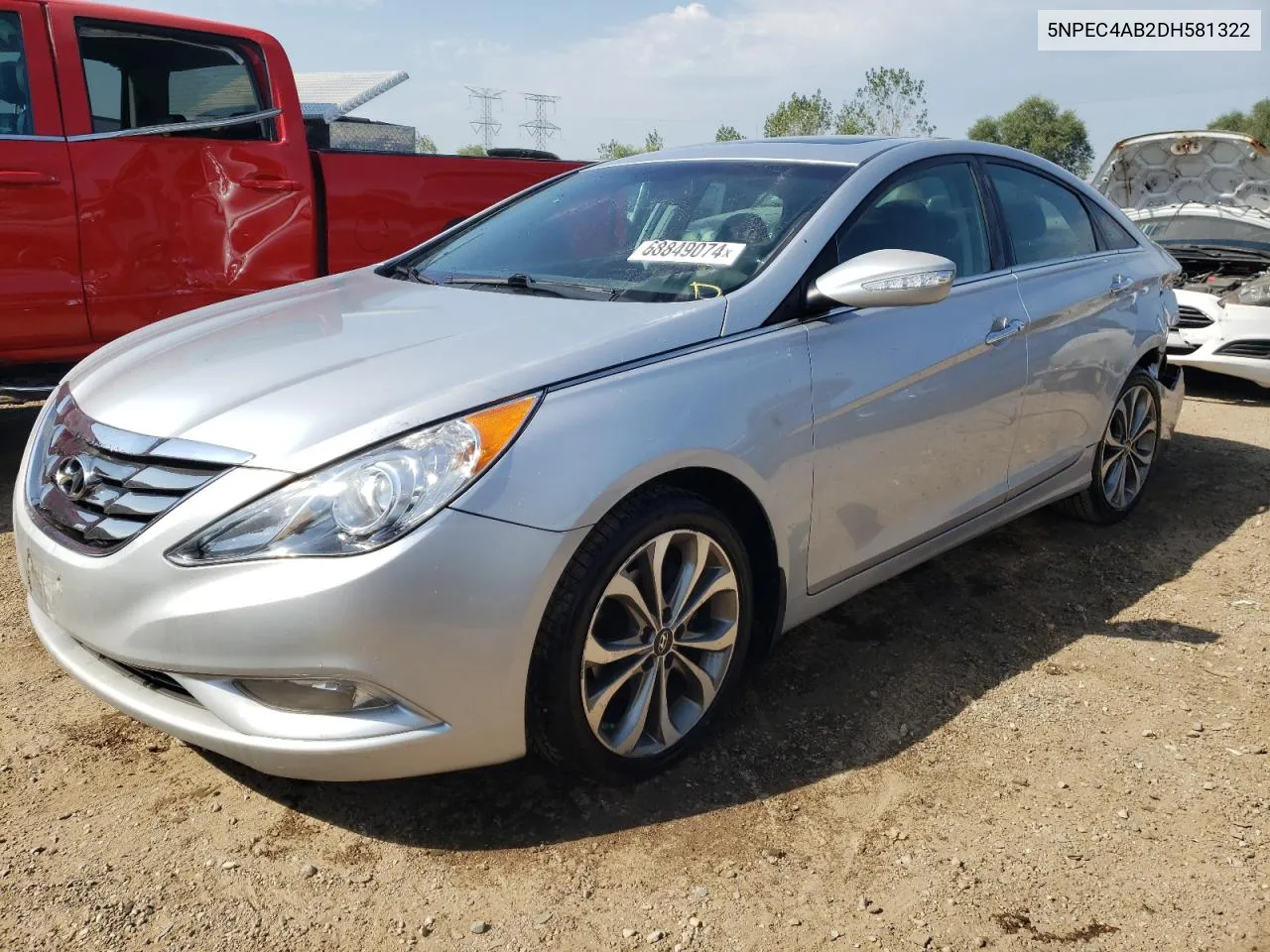 2013 Hyundai Sonata Se VIN: 5NPEC4AB2DH581322 Lot: 68849074