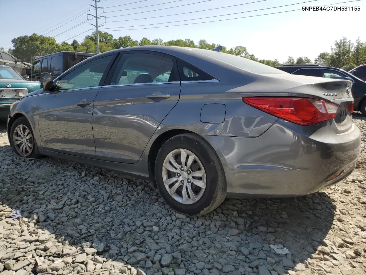 2013 Hyundai Sonata Gls VIN: 5NPEB4AC7DH531155 Lot: 69064564