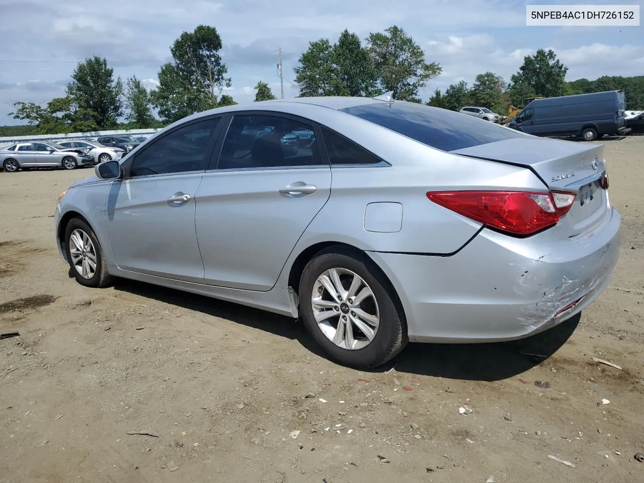 2013 Hyundai Sonata Gls VIN: 5NPEB4AC1DH726152 Lot: 69113304