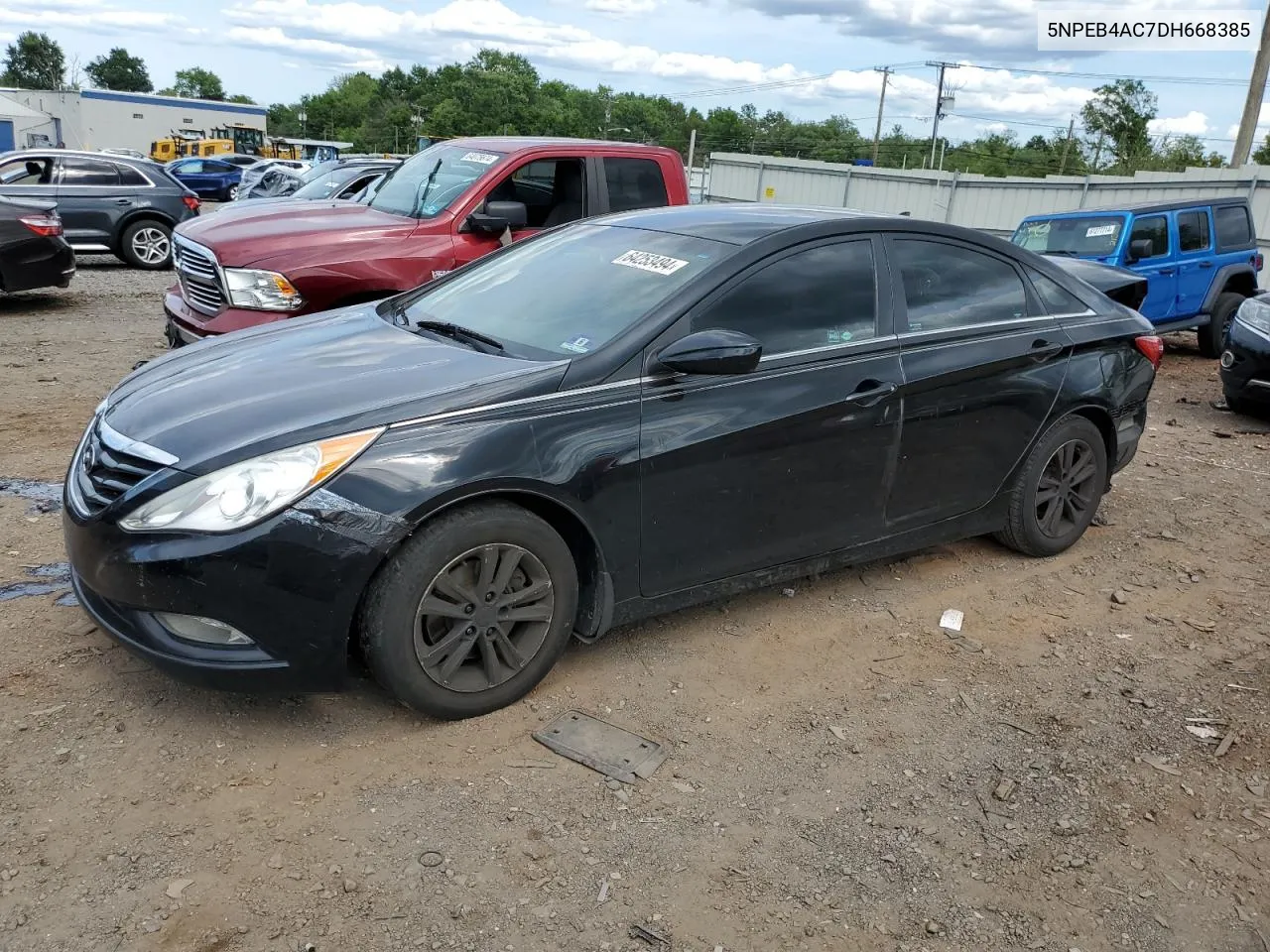 2013 Hyundai Sonata Gls VIN: 5NPEB4AC7DH668385 Lot: 69185034