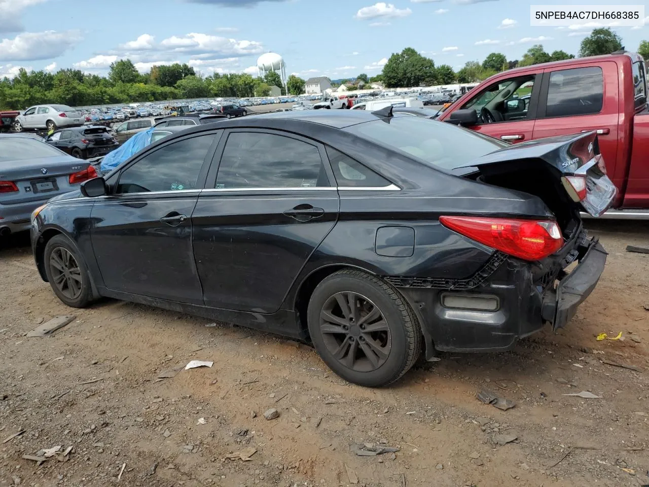 2013 Hyundai Sonata Gls VIN: 5NPEB4AC7DH668385 Lot: 69185034