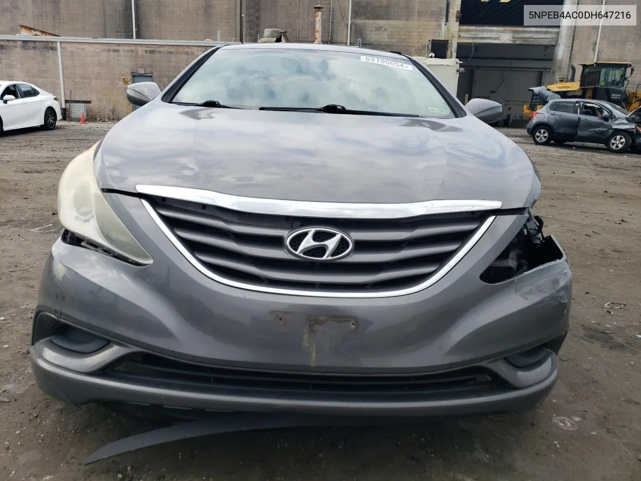 2013 Hyundai Sonata Gls VIN: 5NPEB4AC0DH647216 Lot: 69199054