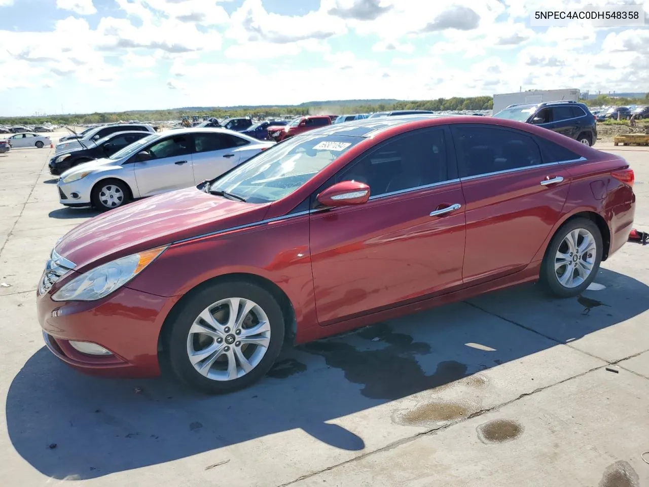 2013 Hyundai Sonata Se VIN: 5NPEC4AC0DH548358 Lot: 69301094