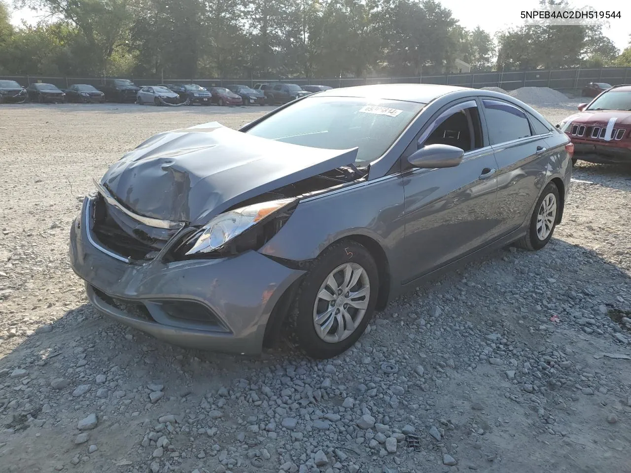 2013 Hyundai Sonata Gls VIN: 5NPEB4AC2DH519544 Lot: 69306844