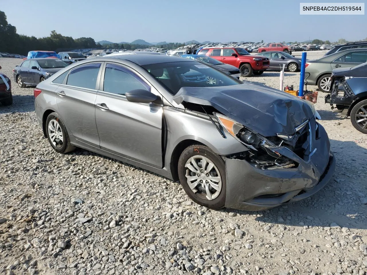 2013 Hyundai Sonata Gls VIN: 5NPEB4AC2DH519544 Lot: 69306844