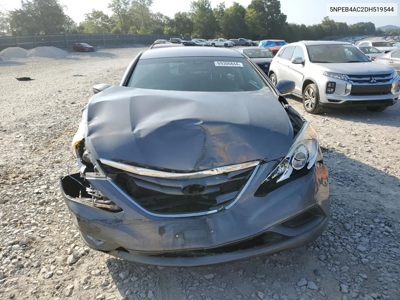 2013 Hyundai Sonata Gls VIN: 5NPEB4AC2DH519544 Lot: 69306844