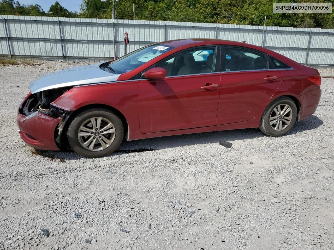 2013 Hyundai Sonata Gls VIN: 5NPEB4AC9DH709096 Lot: 69334224