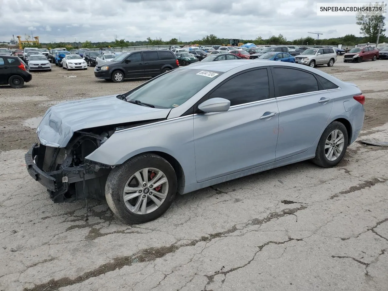 2013 Hyundai Sonata Gls VIN: 5NPEB4AC8DH548739 Lot: 69347124