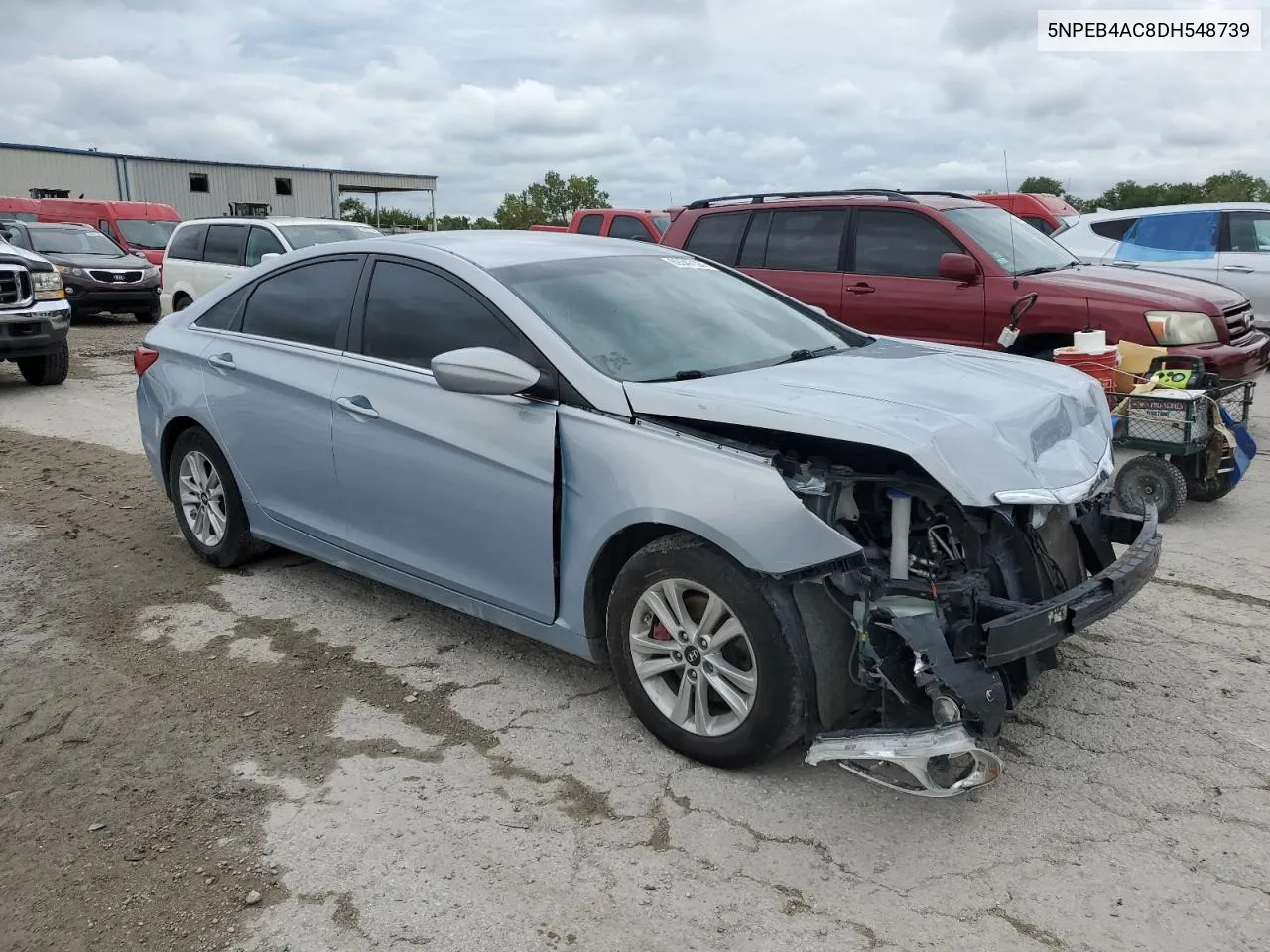 2013 Hyundai Sonata Gls VIN: 5NPEB4AC8DH548739 Lot: 69347124