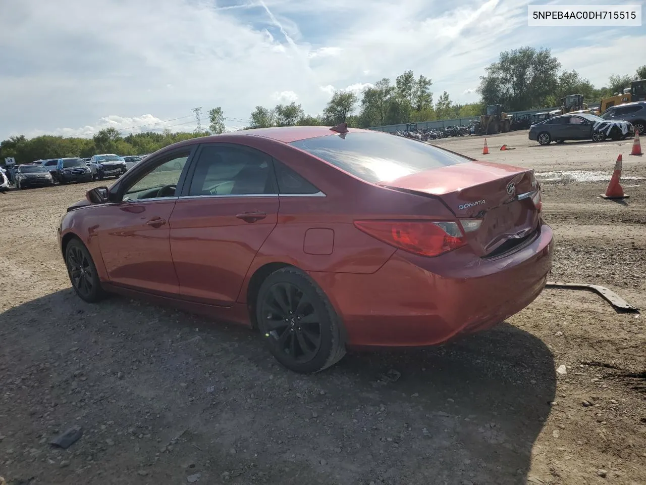 2013 Hyundai Sonata Gls VIN: 5NPEB4AC0DH715515 Lot: 69528974