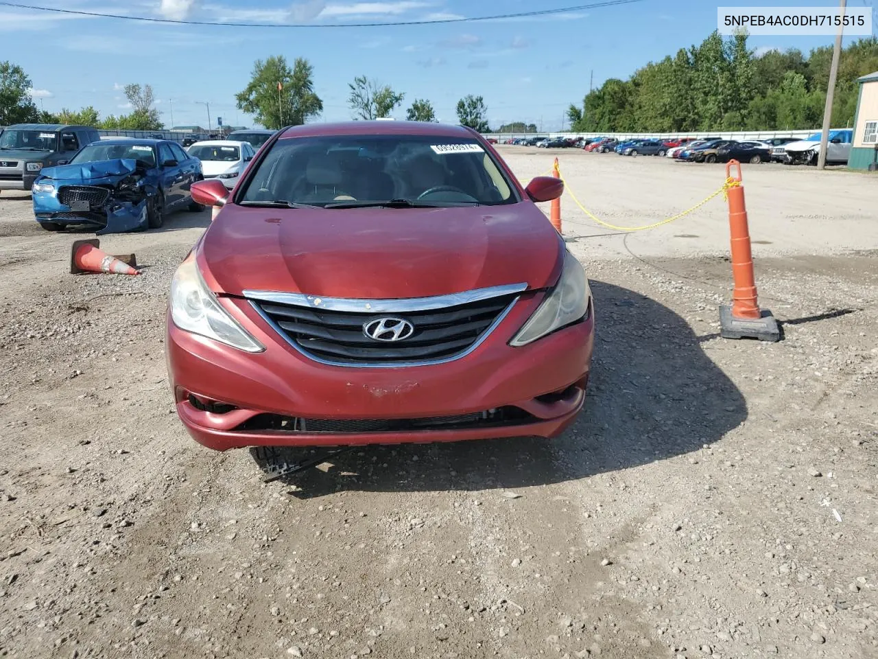 2013 Hyundai Sonata Gls VIN: 5NPEB4AC0DH715515 Lot: 69528974