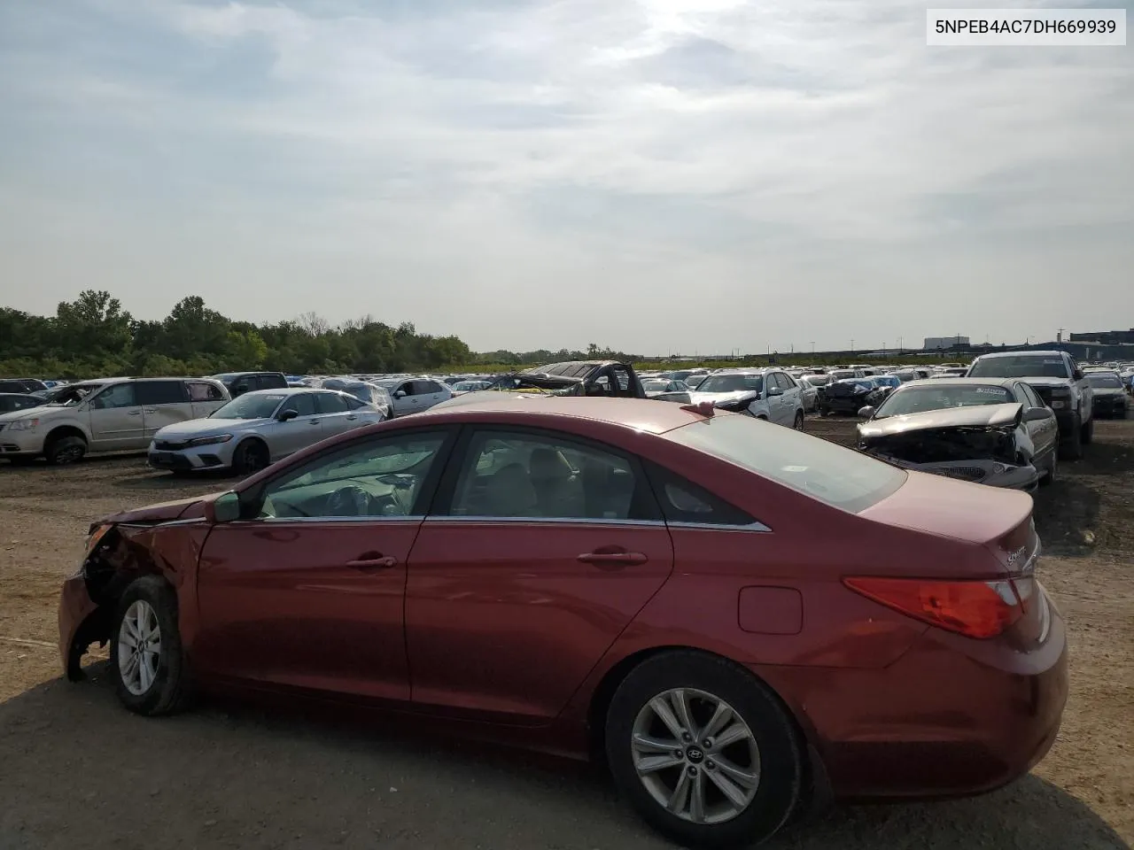 2013 Hyundai Sonata Gls VIN: 5NPEB4AC7DH669939 Lot: 69565234