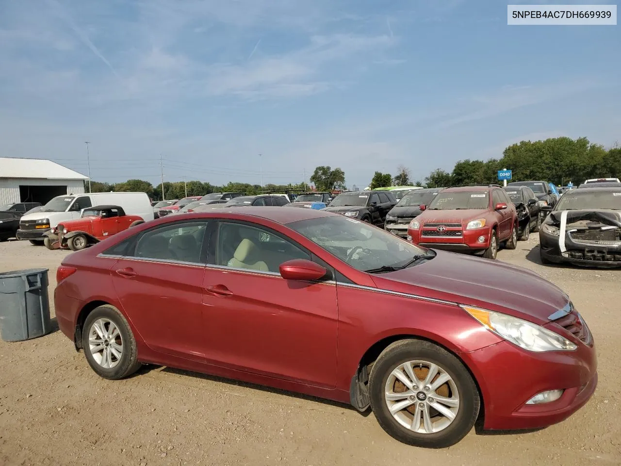 2013 Hyundai Sonata Gls VIN: 5NPEB4AC7DH669939 Lot: 69565234