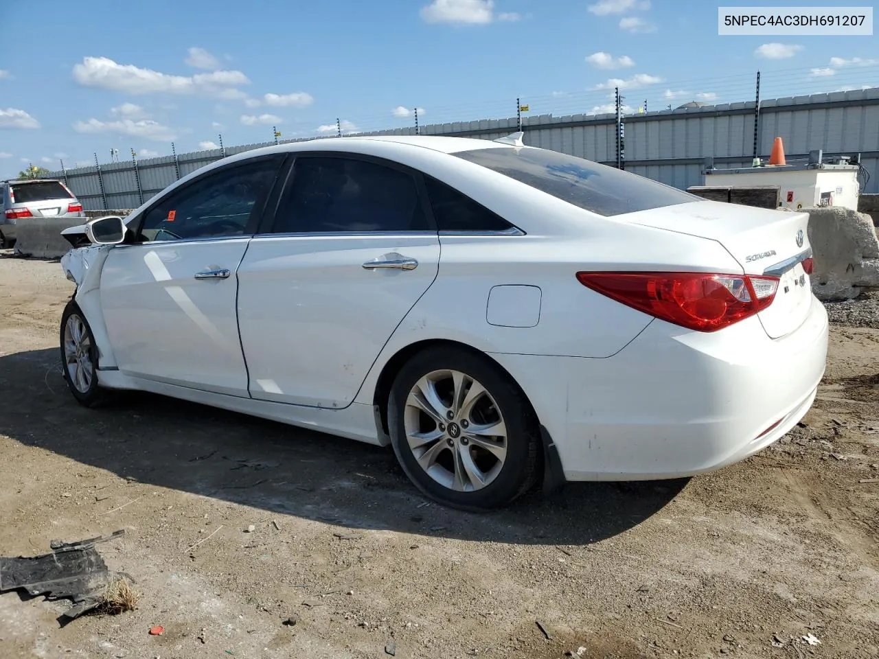 2013 Hyundai Sonata Se VIN: 5NPEC4AC3DH691207 Lot: 69577004