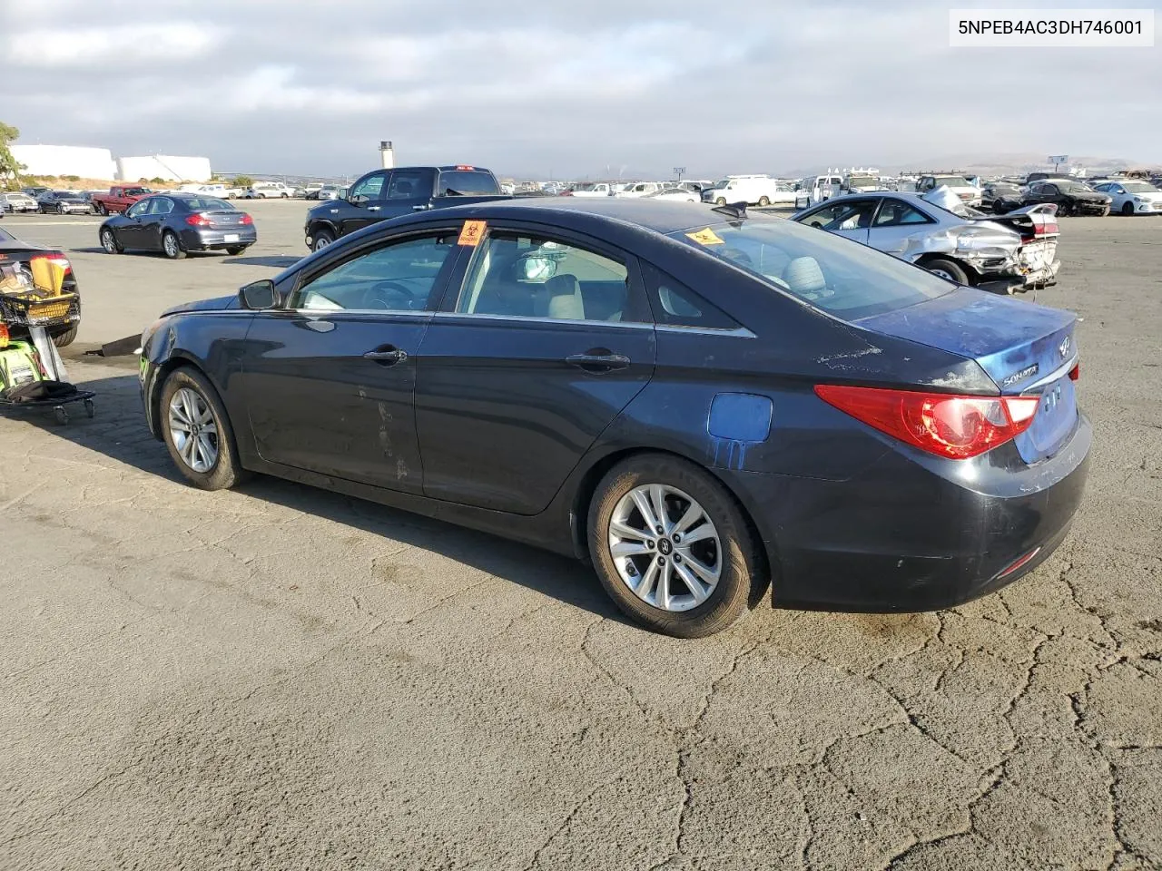 2013 Hyundai Sonata Gls VIN: 5NPEB4AC3DH746001 Lot: 69609474