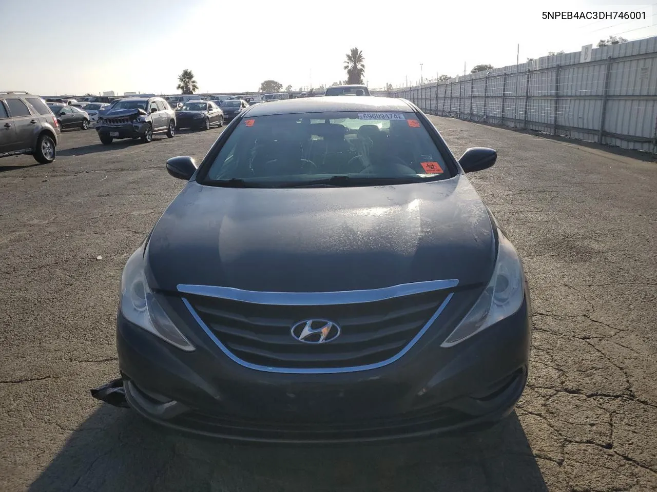 5NPEB4AC3DH746001 2013 Hyundai Sonata Gls