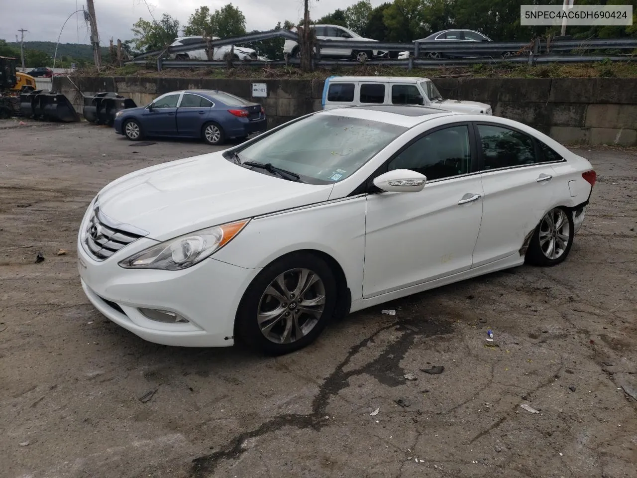 2013 Hyundai Sonata Se VIN: 5NPEC4AC6DH690424 Lot: 69617314