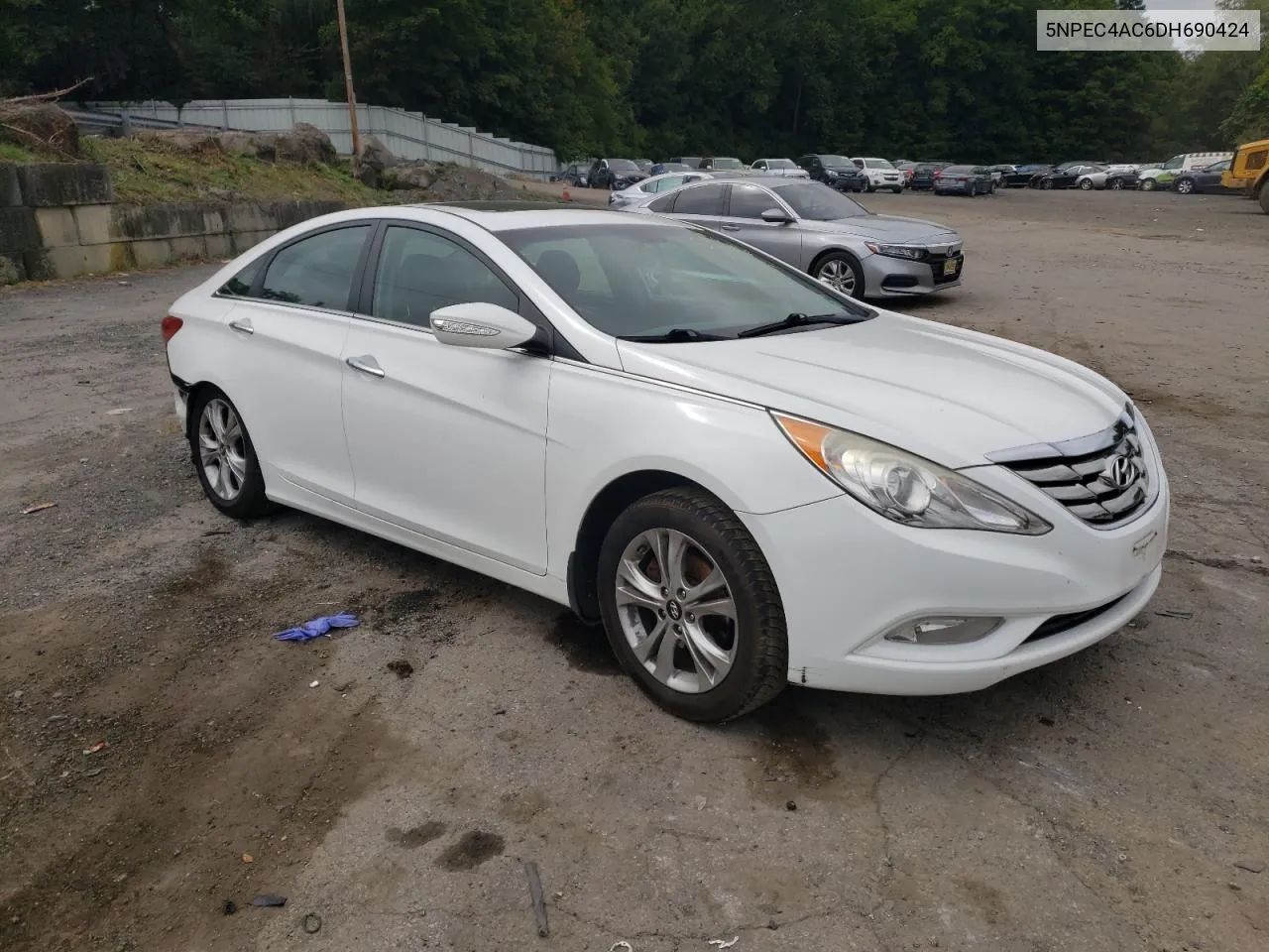 2013 Hyundai Sonata Se VIN: 5NPEC4AC6DH690424 Lot: 69617314