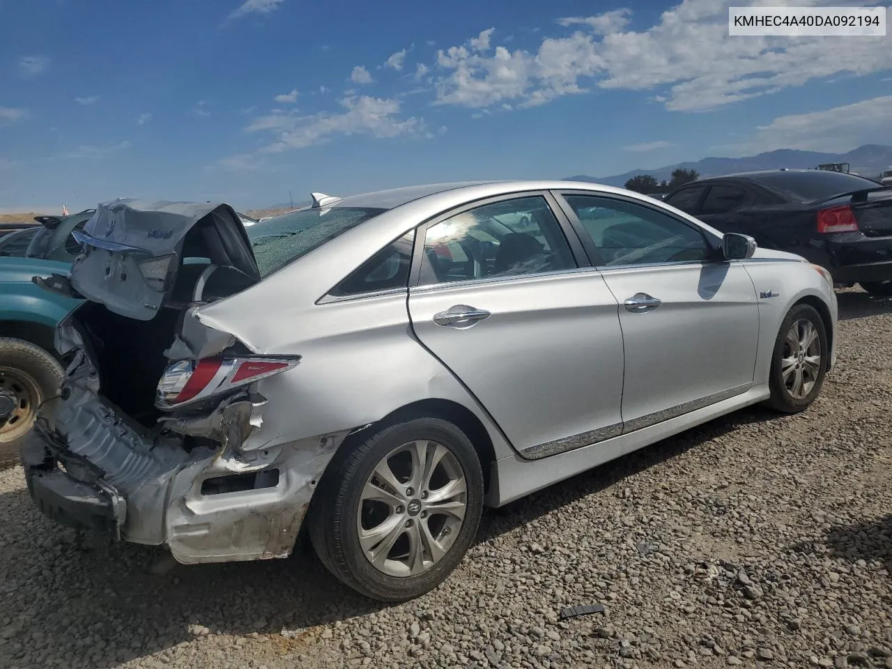 2013 Hyundai Sonata Hybrid VIN: KMHEC4A40DA092194 Lot: 69624634