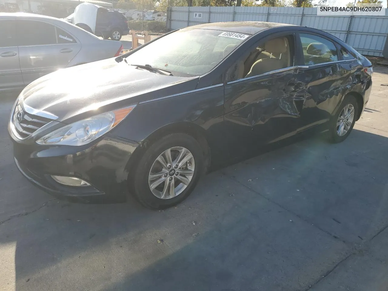 2013 Hyundai Sonata Gls VIN: 5NPEB4AC9DH620807 Lot: 69981454