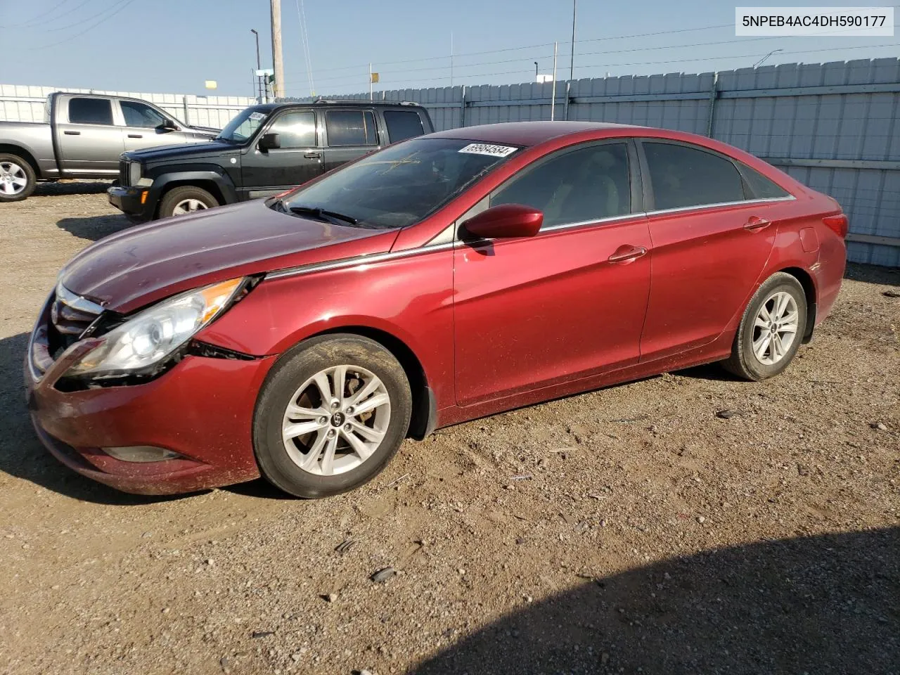 2013 Hyundai Sonata Gls VIN: 5NPEB4AC4DH590177 Lot: 69984584