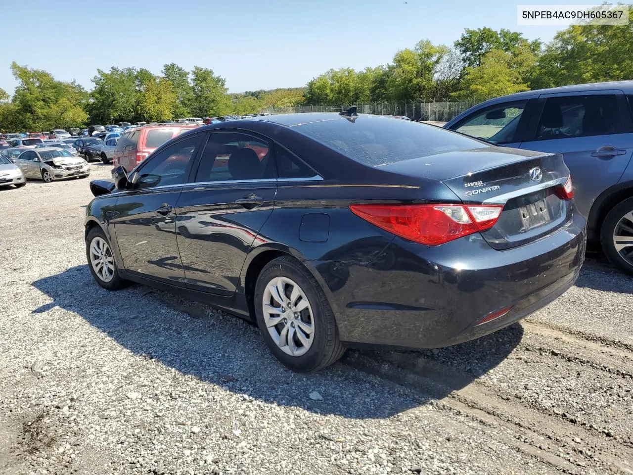 2013 Hyundai Sonata Gls VIN: 5NPEB4AC9DH605367 Lot: 70228174