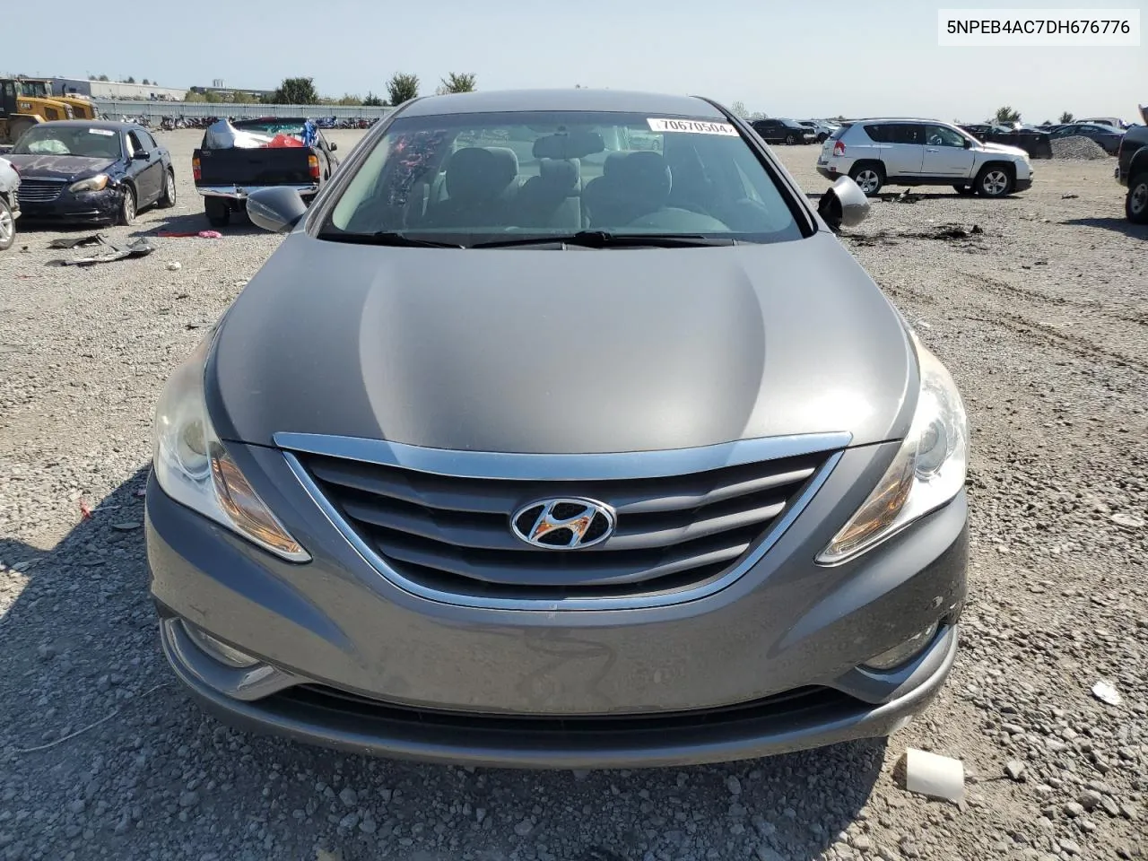 2013 Hyundai Sonata Gls VIN: 5NPEB4AC7DH676776 Lot: 70670504