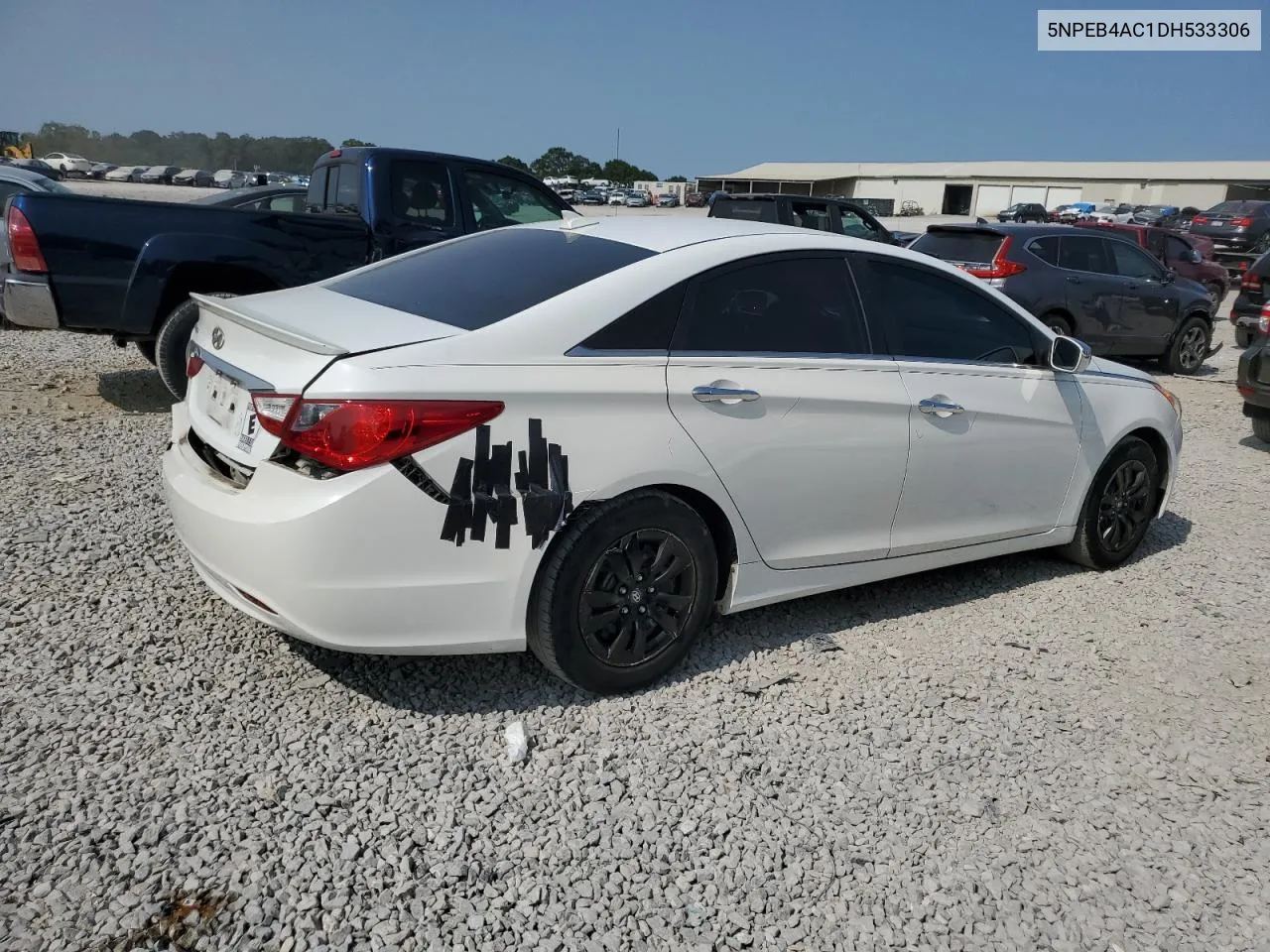 2013 Hyundai Sonata Gls VIN: 5NPEB4AC1DH533306 Lot: 70697074