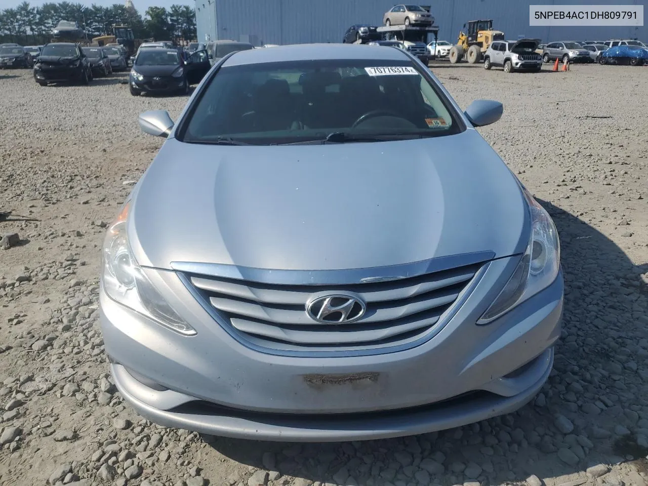 2013 Hyundai Sonata Gls VIN: 5NPEB4AC1DH809791 Lot: 70776374