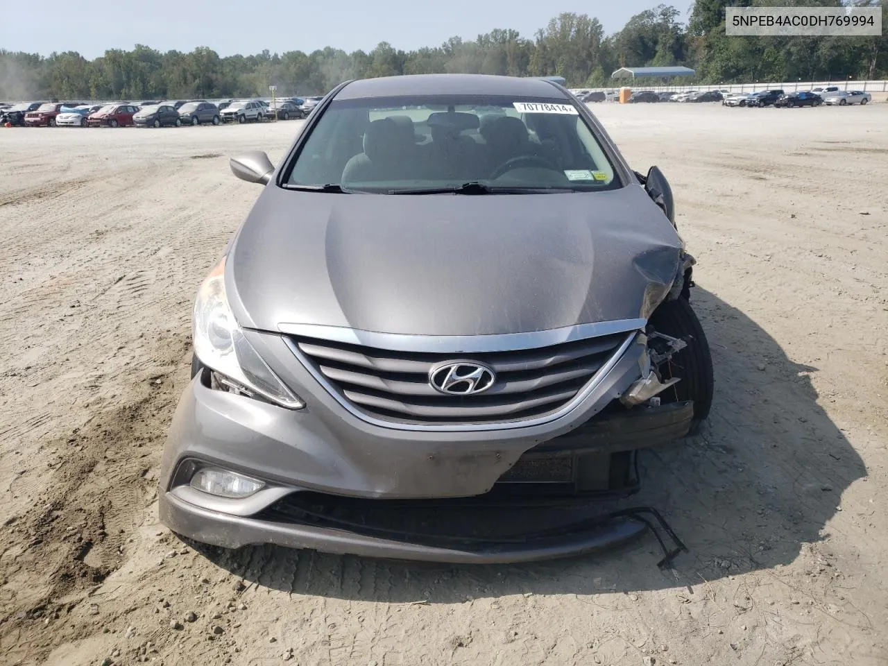 2013 Hyundai Sonata Gls VIN: 5NPEB4AC0DH769994 Lot: 70778414