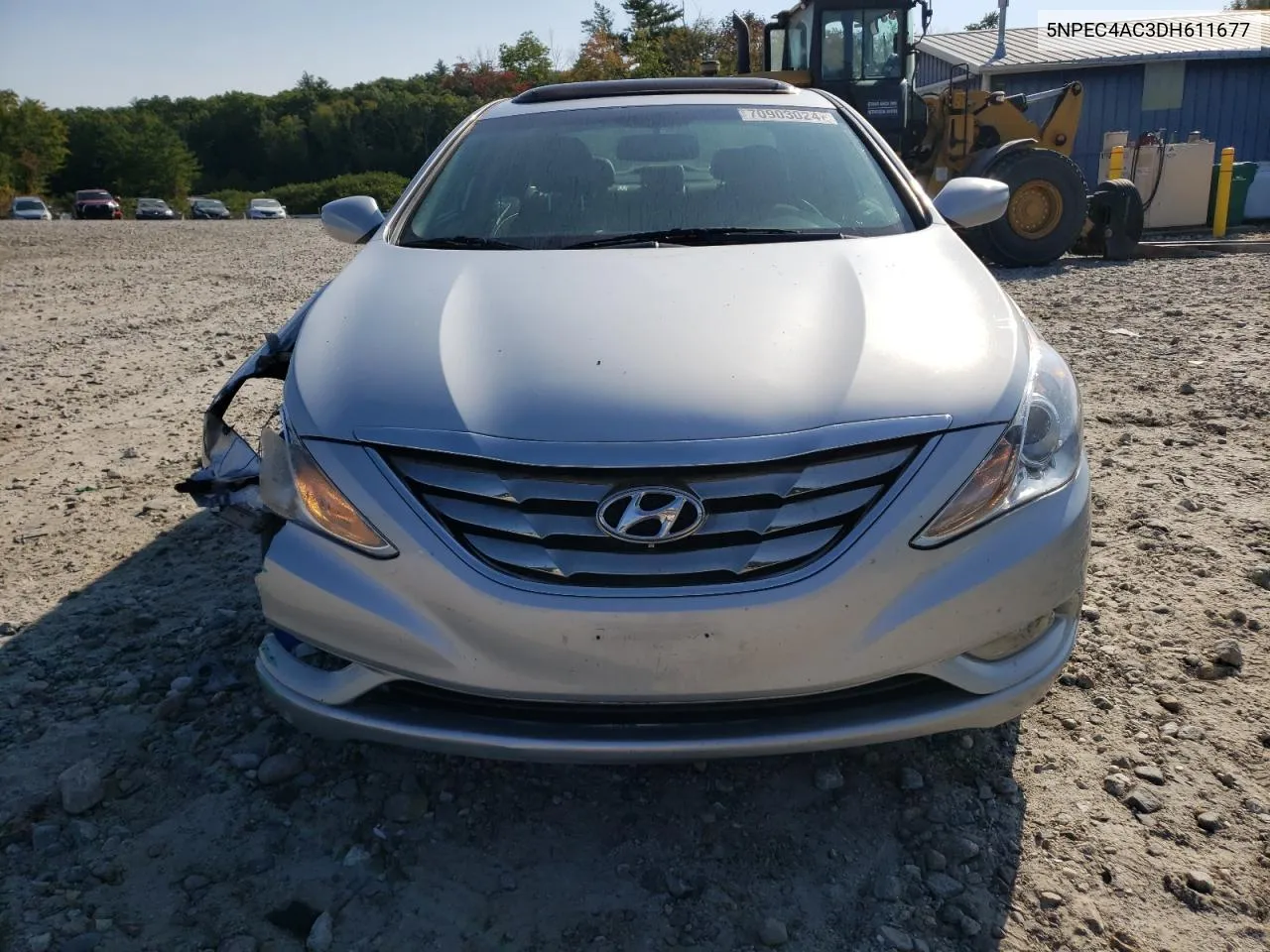 2013 Hyundai Sonata Se VIN: 5NPEC4AC3DH611677 Lot: 70903024