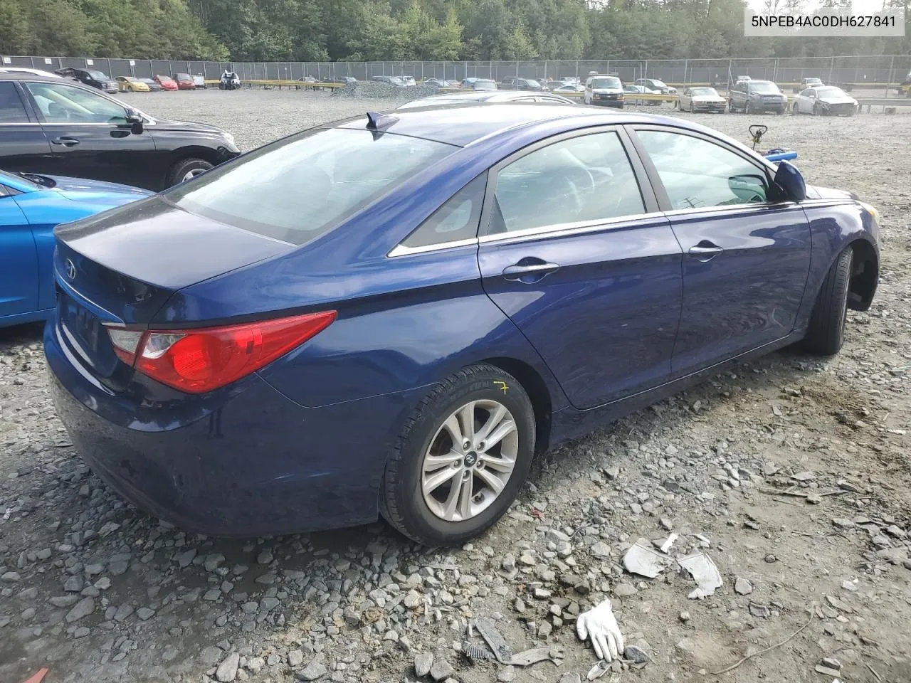 2013 Hyundai Sonata Gls VIN: 5NPEB4AC0DH627841 Lot: 71004554