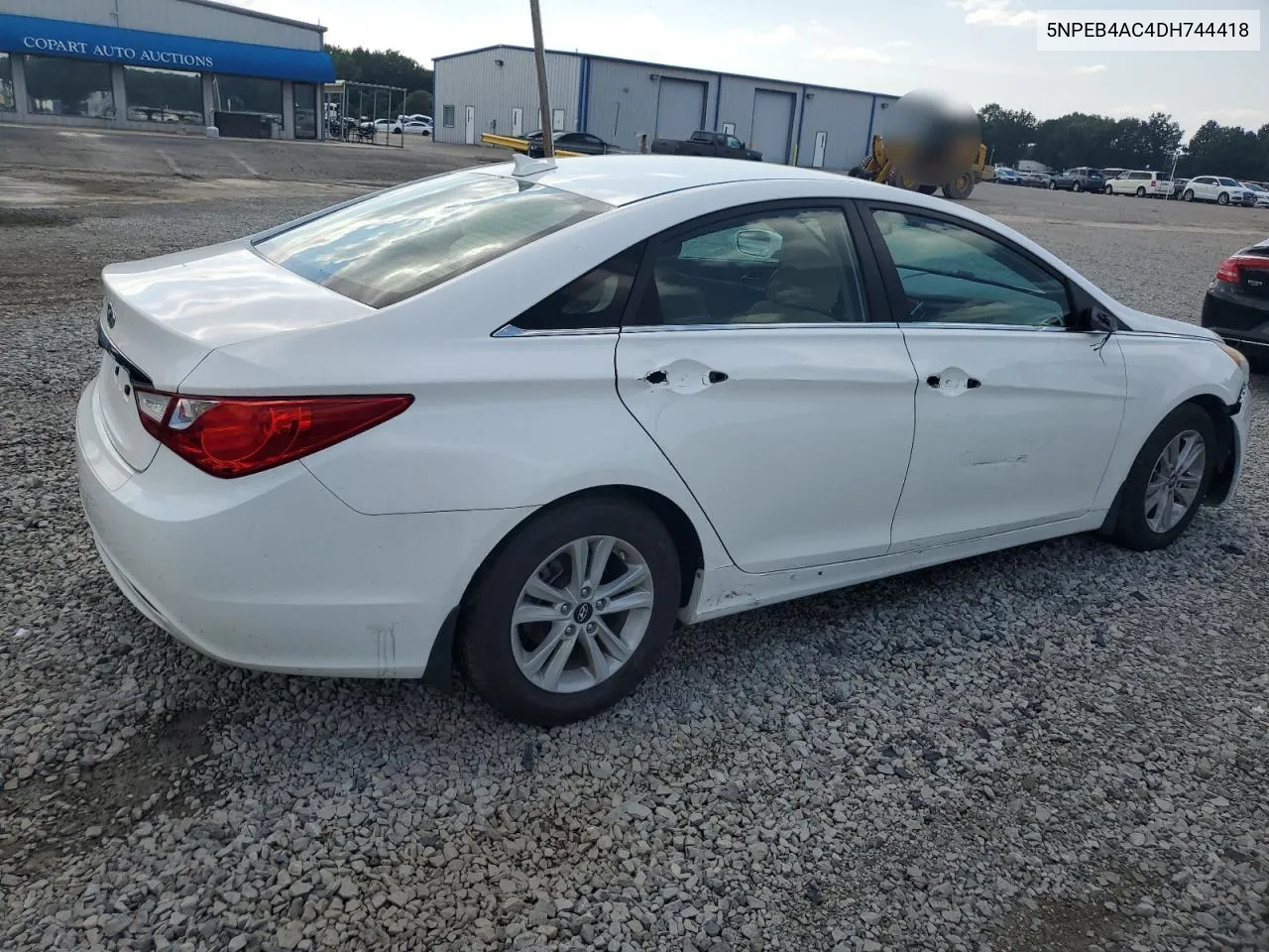 2013 Hyundai Sonata Gls VIN: 5NPEB4AC4DH744418 Lot: 71160614