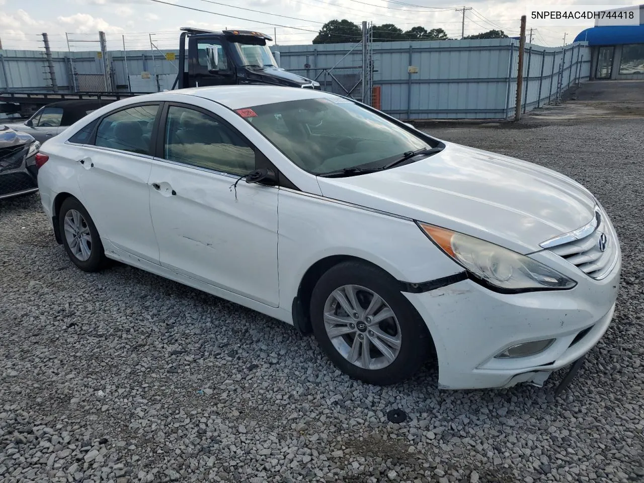 2013 Hyundai Sonata Gls VIN: 5NPEB4AC4DH744418 Lot: 71160614