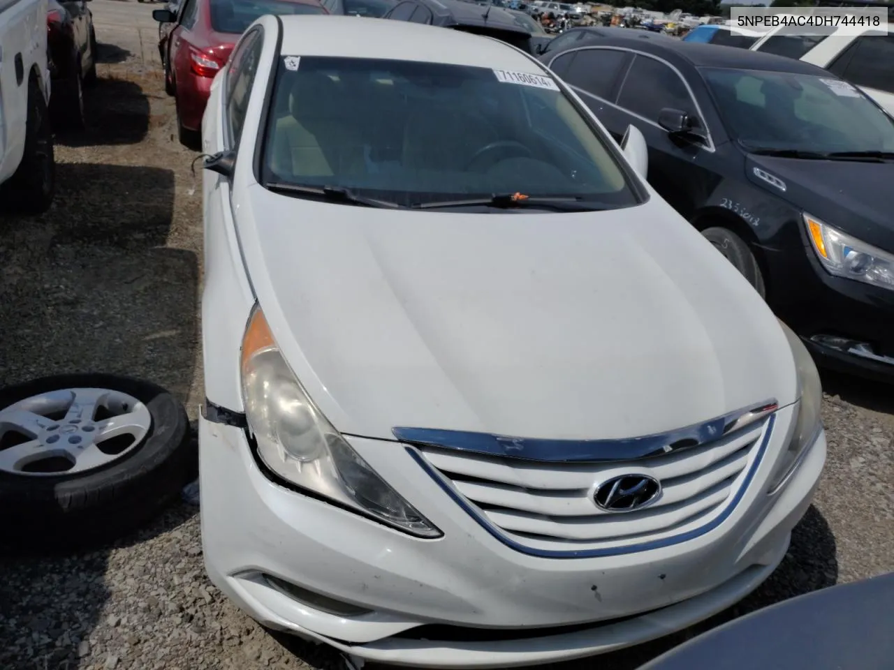 5NPEB4AC4DH744418 2013 Hyundai Sonata Gls