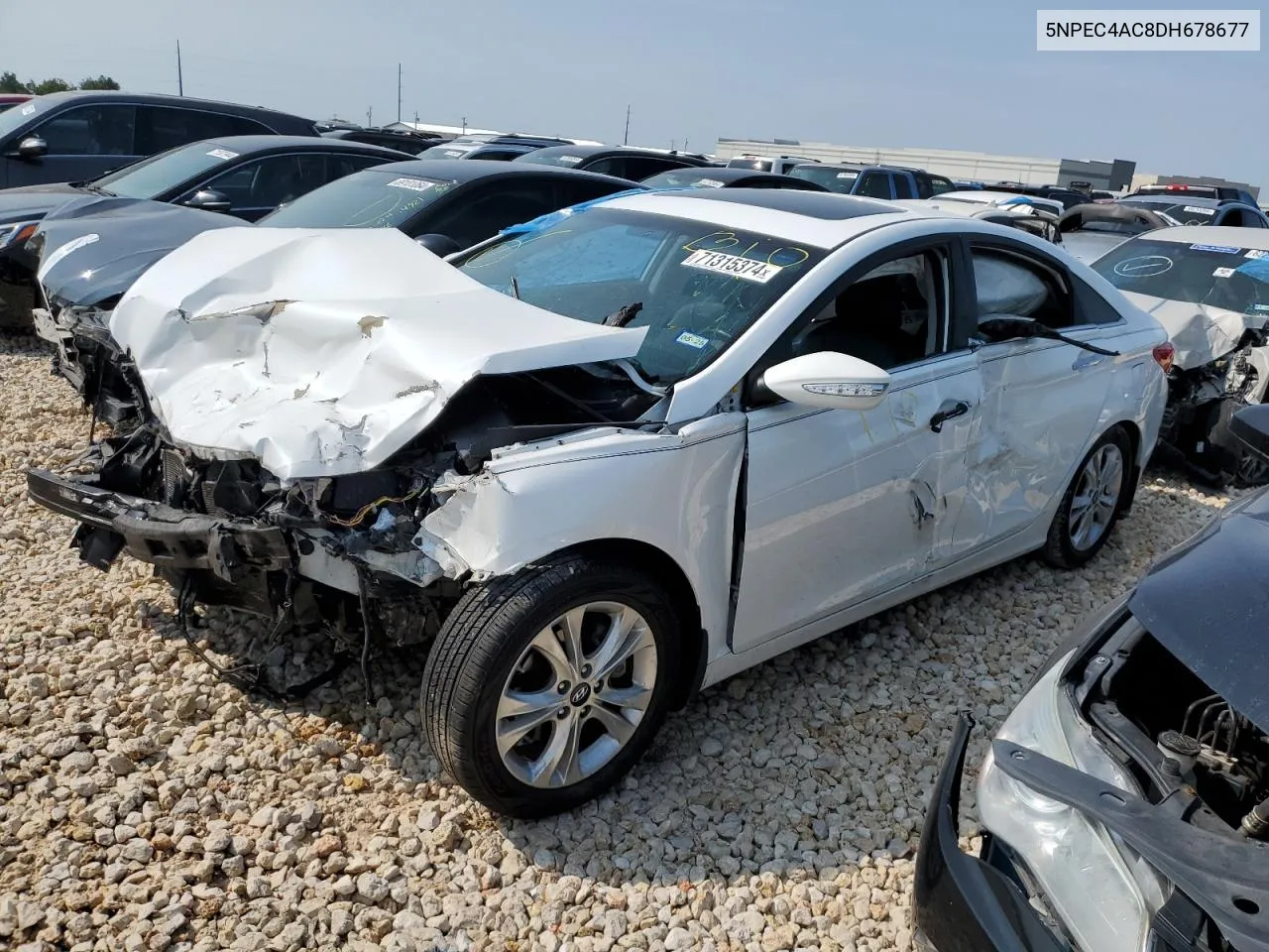 2013 Hyundai Sonata Se VIN: 5NPEC4AC8DH678677 Lot: 71315374