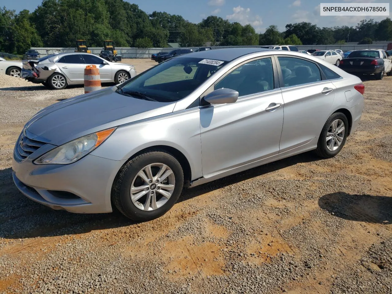 2013 Hyundai Sonata Gls VIN: 5NPEB4ACXDH678506 Lot: 71408284