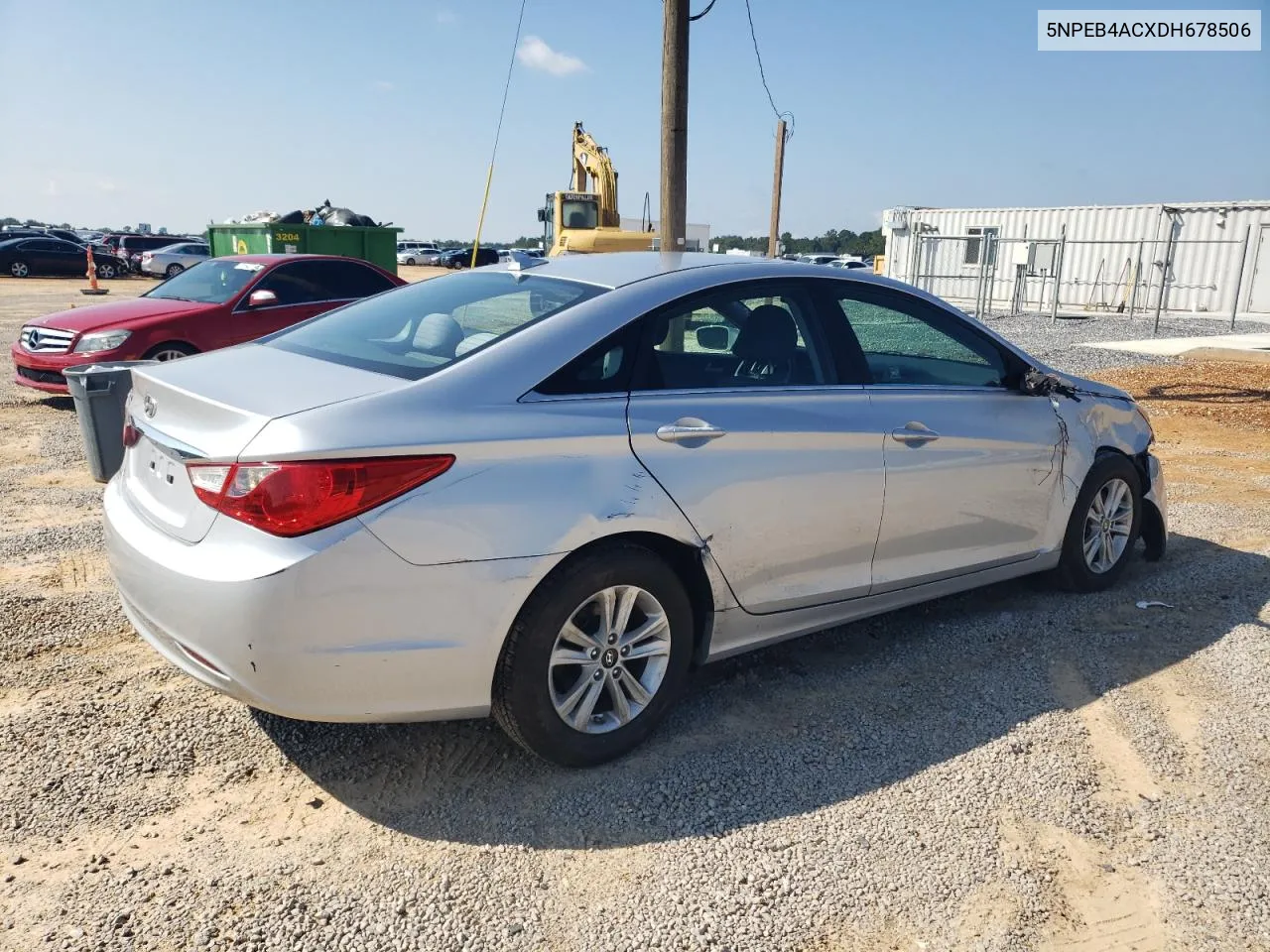 2013 Hyundai Sonata Gls VIN: 5NPEB4ACXDH678506 Lot: 71408284