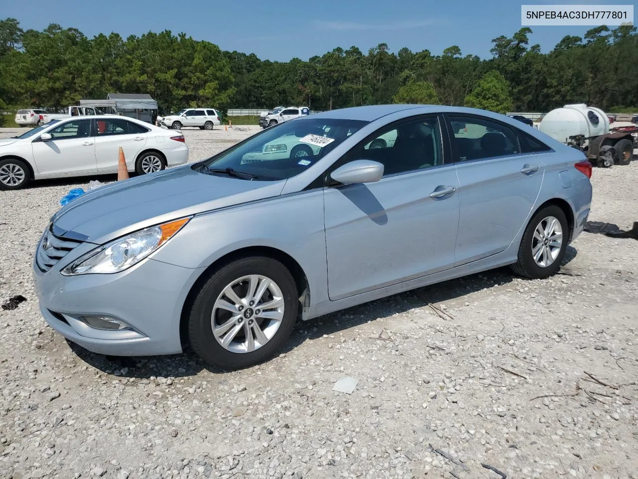 2013 Hyundai Sonata Gls VIN: 5NPEB4AC3DH777801 Lot: 71460304