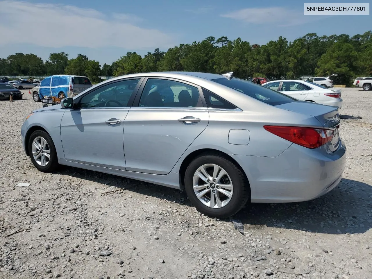 2013 Hyundai Sonata Gls VIN: 5NPEB4AC3DH777801 Lot: 71460304