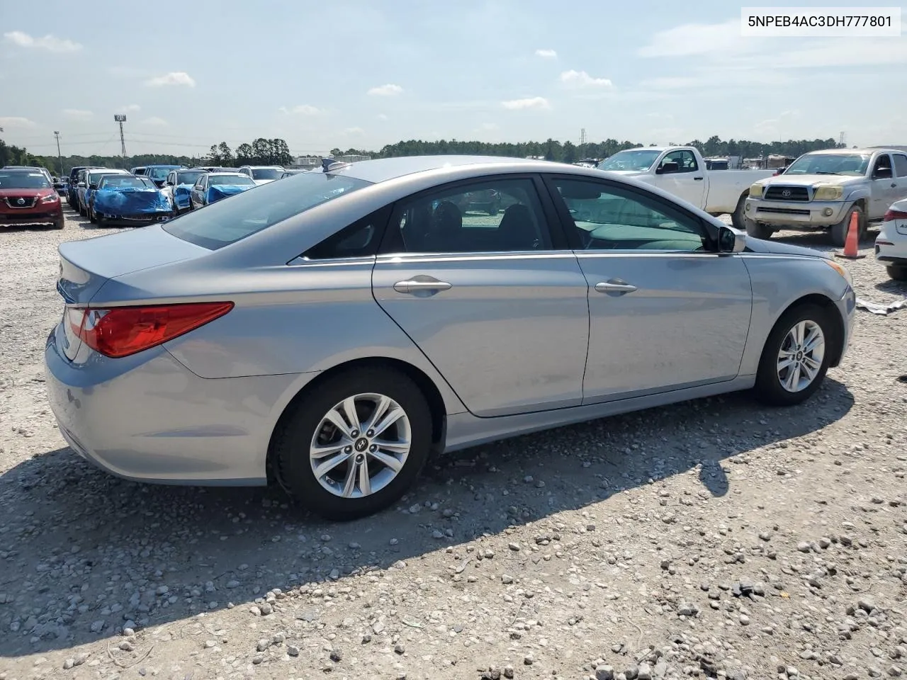 2013 Hyundai Sonata Gls VIN: 5NPEB4AC3DH777801 Lot: 71460304