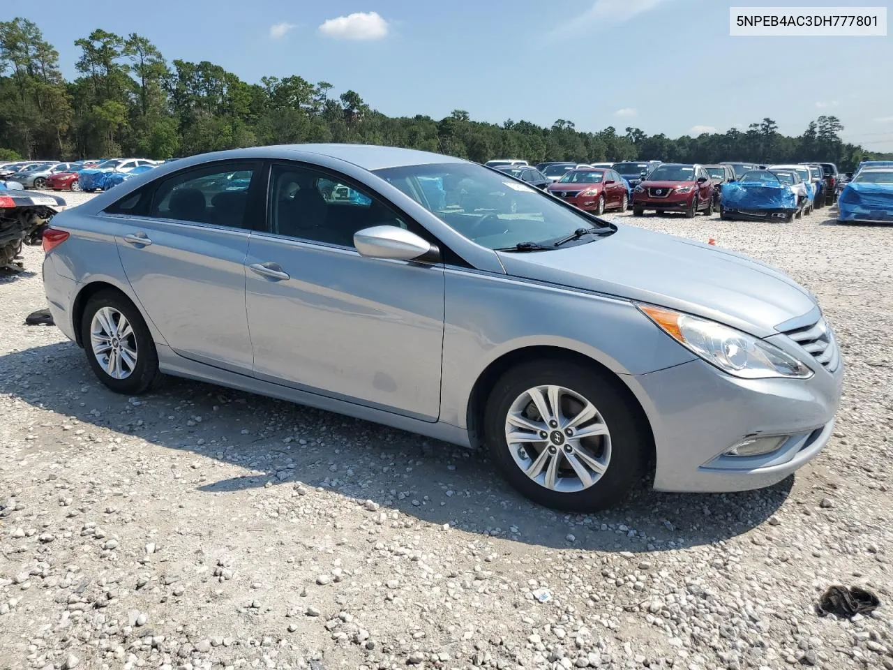 2013 Hyundai Sonata Gls VIN: 5NPEB4AC3DH777801 Lot: 71460304