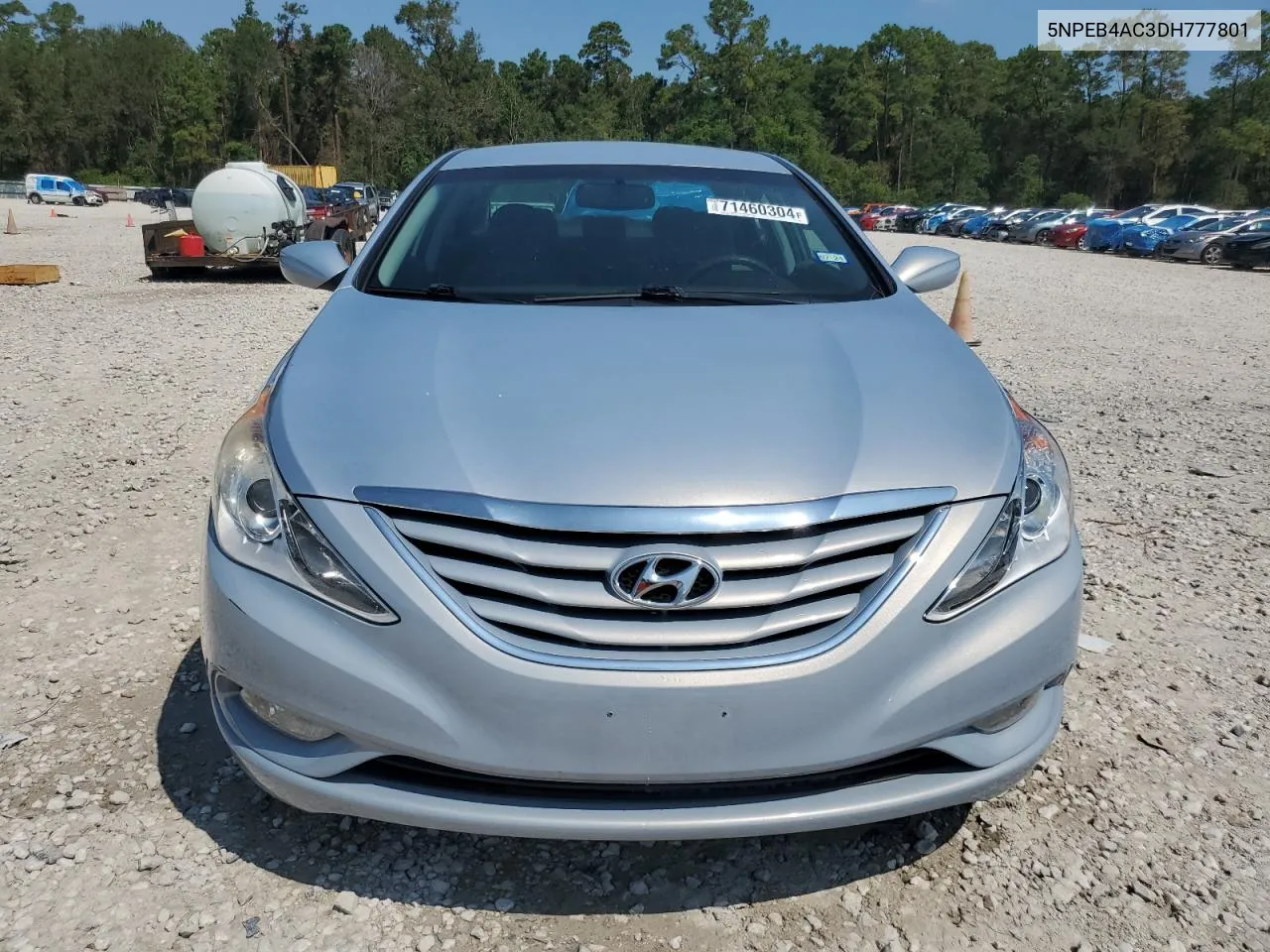 2013 Hyundai Sonata Gls VIN: 5NPEB4AC3DH777801 Lot: 71460304