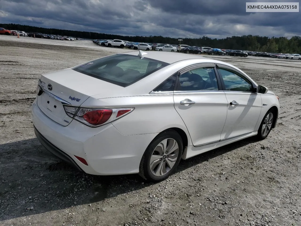 2013 Hyundai Sonata Hybrid VIN: KMHEC4A4XDA075158 Lot: 71547494