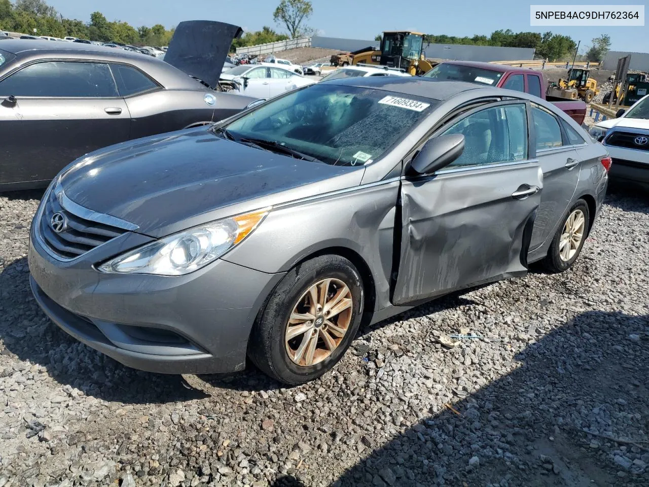 2013 Hyundai Sonata Gls VIN: 5NPEB4AC9DH762364 Lot: 71609334