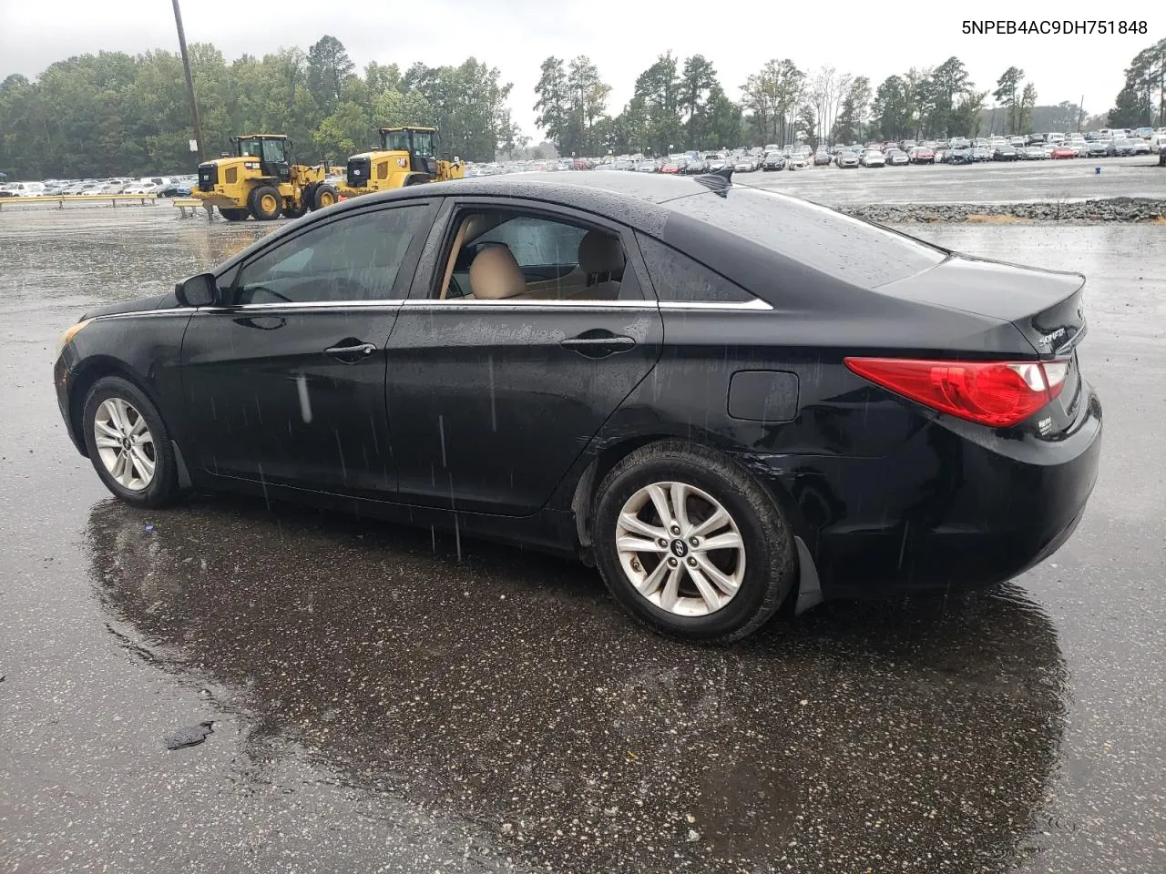 2013 Hyundai Sonata Gls VIN: 5NPEB4AC9DH751848 Lot: 71703624