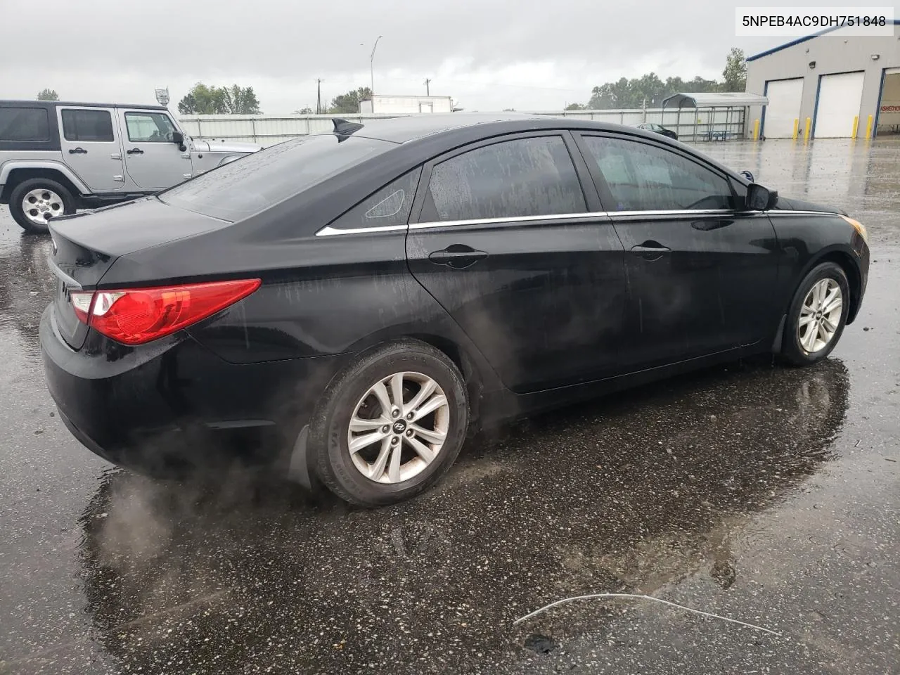 2013 Hyundai Sonata Gls VIN: 5NPEB4AC9DH751848 Lot: 71703624